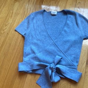 Wilfred stretch knit sweater size medium